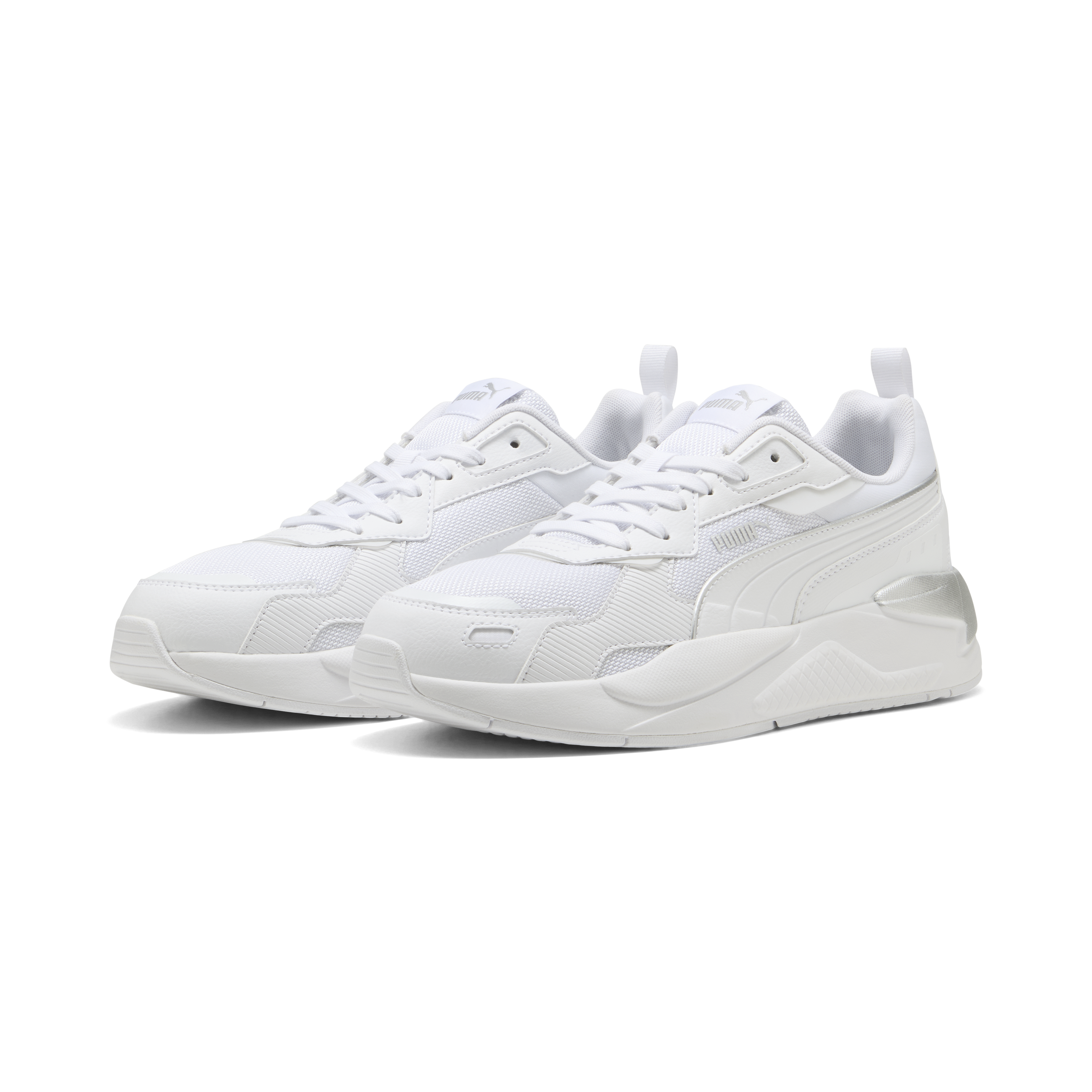 X-Ray 3 PUMA White-PUMA Silver